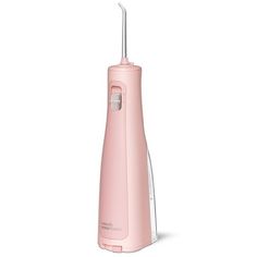 Waterpik Cordless Revive Portable Battery Operated Water Flosser - Wf-03w034 - Blush Pink : Target Cleaning Braces, Waterpik Water Flosser, Water Pick, American Dental Association, Plaque Removal, Water Flosser, Gum Health, Portable Battery, Electric Toothbrush