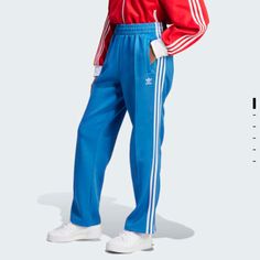 New Adidas Originals Track Pants Sst Oversized Adidas Track Pants Mens, Adidas Hose, Blue Tracksuit, Track Pants Mens, Oversized Pants, Adidas Joggers, Womens Windbreaker, Adidas Trefoil, Adidas Outfit