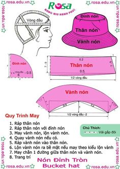 the instructions for how to make a hat