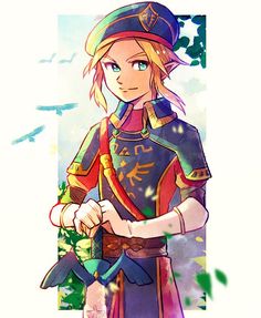 Guard Outfit, Spirit Tracks, Zelda Botw