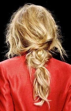 Long Healthy Hair, Rocker Chic, Messy Hair, Trending Hairstyles, Braids For Long Hair, Hair Envy, Great Hair, Messy Hairstyles