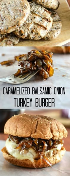 grilled balsamic onion turkey burgers are the perfect side dish for any meal