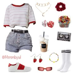 Retro Outfits 80s Girly, 80s Outfits Aesthetic Summer, Cute Outfits 80s, 80s Outfits For Summer, 1980s Outfits Summer, It Outfits Movie Inspired, Stranger Things Style 80s, Stranger Things Aesthetic Outfits