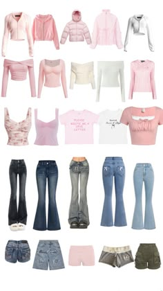 Pink Clothes Ideas, Perfect Wardrobe Essentials, Coquette Clothes Essentials, Y2k Pastel Aesthetic, Affordable Places To Shop For Clothes, Clothing Styles Names, Pink Outfits Y2k, Different Fashion Styles Types List, Pastel Pink Outfits Aesthetic