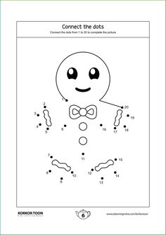 connect the dots worksheet for kids