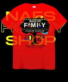 Wazz Up family reunion tees brings a sense of fun and laughter to family gatherings. Unique with your familys last name. Cheap Customizable T-shirt For Family Gatherings, Family Reunion Graphic Tee With Text Print, Graphic Tee With Text Print For Family Reunion, Graphic Tee T-shirt With Text Print For Family Reunion, Relaxed Fit Graphic Tee For Family Reunion, Fun Custom Print T-shirt For Family Reunion, Fun Short Sleeve T-shirt For Family Reunion, Family Gathering Graphic Print Crew Neck T-shirt