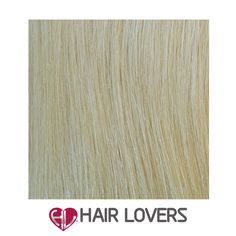 The Hair Extension Company - 20" Stick Tip Human Hair Extension 1g - 613 Blonde, Platinum Blonde, Hair Extensions