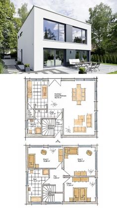 two story house plans with open floor plan