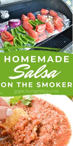 What To Cook On The Smoker, Smoked Salsa Recipe, Recipe With Fresh Tomatoes, Smoked Salsa