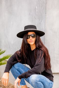 Handcrafted in Peru and Bolivia, these alpaca and sheep wool blend hats are durable and offer full sun-protection for your everyday activities. The unisex Spanish Style Hat is a traditional “Bolero and Spanish Style” hat with a removable Quechua textile intention band. You choose your own intention band. Available in sizes S, M, L & XL for men and women. 50% alpaca and 50% wool felt, 50% alpaca and 50% wool accent, cotton/polyester cinch Dry clean only Textile softness: Soft - this item has been Spanish Hat, Boater Hat, Love To Meet, Stylish Hats, Everyday Activities, Spanish Style, Beautiful Hats, Alpaca Wool, Wool Hat