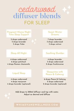 Sleepy Oil Diffuser Blend, Sleepy Time Diffuser Blend, Sleepy Diffuser Blends, Diffuser Blends For Headaches, Hotel Diffuser Blend, Night Time Diffuser Blends, Sleep Diffuser Blends Young Living, Nighttime Diffuser Blends, Cedarwood Diffuser Blends