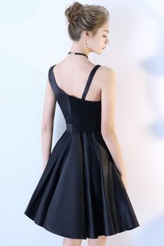 2 Black Aline Dress, Dress For Homecoming, Blue Skater Dress, Short Party Dress, Party Dress Short, Formal Party, Style Dresses, Dresses Uk, Your Special