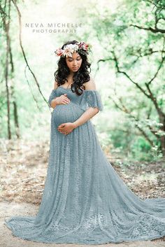 Trendy Fashion Lace Pregnant Women Off Shoulder Maternity Dress Photography Prop Photo LongGown, Summer clothing Lace Maternity Dress Photography, Maternity Shoot Dresses, White Lace Dress Long, Elegant Maternity Dresses, Dresses For Photoshoot, Dress For Pregnant Women, Maternity Photography Props, Maternity Dresses Photography, Dresses Photography