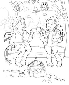 Doll Coloring Books | Our Generation Dolls Coloring Pages, Doll Diy