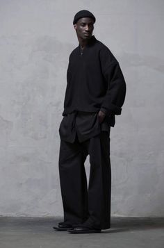 Timeless Clothing, Masc Outfits, Black Men Street Fashion, Monochrome Outfit, Linen Fashion, Monochrome Fashion