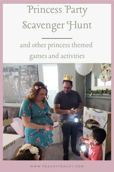 the princess party scavenger hunt and other princess themed games and activities for kids