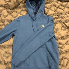 Size Small In Women’s. Never Worn Before Just Been Sitting In My Closet!! Blue Nike Hoodie For Fall, Nike Blue Hoodie For Fall, Nike Hoodies, Preppy Clothes, Classy Casual Outfits, Classy Casual, Nike Womens, Birthday Wishlist, Blue Nike