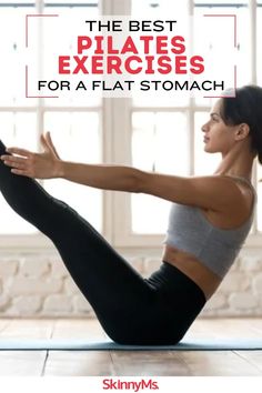 the best pilate exercises for a flat stomach