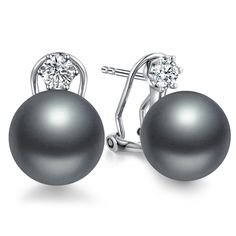 PRICES MAY VARY. 【PEARL EARRING】 ZDaoBen Elegant sterling silver pearl dangle earrings are the perfect fashion accessory for woman! Pearl leverback earrings pearl hoop earring is more secure and not fall off easily. Whether it's for everyday or party, it can match well with your outfit well. 【DELICATE WORKMANSHIP】: Featuring white pearls with a high luster and a high-quality shine that will hold their beauty for years to come. Micro pave setting 5A+ cubic zirconia on pearl drop earrings, shine l Pearl Diamond Earrings, Small Pearl Earrings, Pearl Earrings Designs, Fine Pearl Jewelry, Large Pearl Earrings, Pearl Jewelry Gift, Diamond Earrings For Women, Pearls Earrings, Silver Pearl Earrings