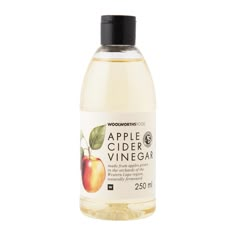 a bottle of apple cider vinegar