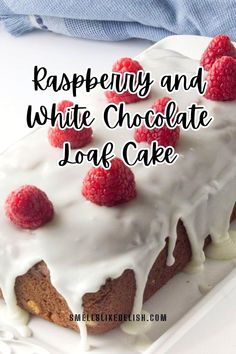 This Raspberry and White Chocolate Loaf Cake is delicious, moist, and 
​tender with a subtly sweet flavor from the raspberries and white 
​chocolate. It's a perfect treat with tea or coffee. The rich flavors of raspberry and white chocolate are complemented by 
​the light and fluffy texture of the cake. It's a perfect dessert to make
​ for any occasion. Plus, it's super quick and easy to make!