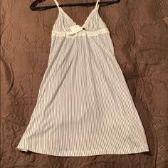 Brand New, Never Worn, With Tags. H&M Dress, Size Small. White Daytime Dress From H&m, White Daytime Dress By H&m, White Mini Dress H&m For Daywear, H&m White Mini Dress For Brunch, H&m White V-neck Mini Dress, White Cotton H&m Dresses, Y2k Outfits, H M Dresses, Hm Dress