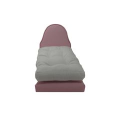 Upholstered Light Pink Doll Bed for 11.5-inch and 12-inch dolls Second view Doll Mattress, Tufted Mattress, Pink Cotton Fabric, Doll Beds, Doll Bed, Pink Doll, Pink Cotton, Burgundy Red, Slide Slipper