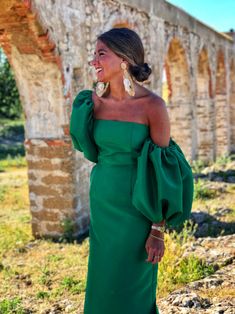 Fiesta – Page 5 – Mannit Dress Code Wedding, Fiesta Outfit, Exaggerated Sleeves, Most Beautiful Wedding Dresses, Most Beautiful Wedding, Guest Attire, Wedding Attire Guest, Wedding Elegant, Trendy Fashion Outfits