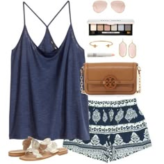 Elegant Summer Outfits, Casual Chic Summer, Simple Summer Outfits, Chic Summer Outfits, Spring Summer Outfits, Look Chic, Clothing And Accessories