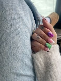 Basic Nails, Handbag Essentials, Short Acrylic, Nail Sets, Cute Gel Nails, Unique Acrylic Nails