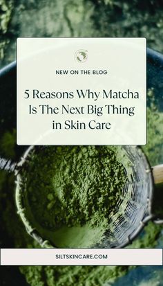 | When it comes to skin care, we're always on the lookout for new and innovative ingredients to help us achieve that radiant, glowing complexion we all crave. One of the most underrated ingredients out there? Matcha. While this superfood has gained popularity in the culinary world, it's time to consider its potential in skin care as well. Here's why matcha is the next big thing in skin care. Matcha Powder Benefits, Antioxidants Skincare, Matcha Benefits, Green Tea Powder, Big Thing, The Next Big Thing, Care Skin, Glowing Complexion, Vegan Skincare