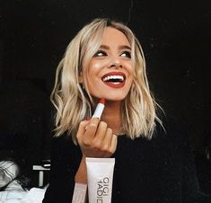 Longbob Hair, Alat Makeup, Short Ombre Hair, Cool Short Hairstyles, Short Blonde, Trending Hairstyles