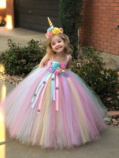 Unicorn Tutu Dress unicorn birthday dress unicorn horn Unicorn Halloween Costume, Unicorn Birthday Outfit, Unicorn Themed Birthday Party, Fairytale Princess, Unicorn Outfit, Unicorn Dress, Unicorn Theme, Dress Halloween Costume, Unicorn Birthday Parties