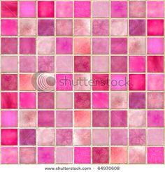 an abstract pink and red tile background with lots of small squares on it stock photo 549