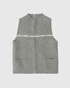 Felt Vest, Summer Coats, Wool Clothing, Cotton Apron, Cotton Blazer, Wool Vest, Hand Felted, Women Set, Summer Cotton