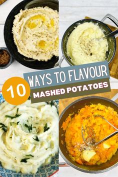 10 ways to flavor mashed potatoes