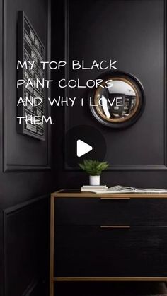 Embrace the bold and timeless allure of Black in our latest paint color series feature! 🖤🎨 

Presenting our top picks for striking black shades:

Caviar-Sherwin Williams
Tricorn Black-Sherwin Williams
Black Magic-Sherwin Williams
Soot-Benjamin Moore
Wrought Iron-Benjamin Moore Caviar Wall Color, Black Magic Paint Sherwin Williams, Black Of Night Sherwin Williams, Top Black Paint Colors, Paean Black Farrow And Ball, Black Beauty Benjamin Moore, Soot Benjamin Moore, Benjamin Moore Black Paint Colors, Warm Black Paint Color