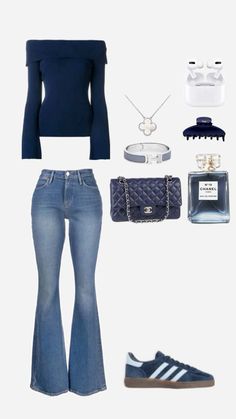 Outfit With Flare Jeans, Outfits With Flares, Flare Jean Outfit, Flare Outfit, Style Flare Jeans, Flare Jeans Outfit, Blue Flare Jeans