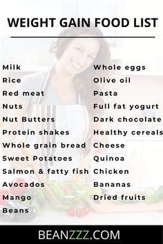 Gaining weight can be a real struggle. If you want to gain weight healthy and quickly, you definitely want to add these high calorie foods to your weight gain diet. For more weight gain advice visit - www.beanzzz.com Gain Weight Healthy, High Calorie Foods, Salmon Quinoa, Chocolate Protein Shakes, Weight Gain Diet, Healthy Cereal, Meat Pasta