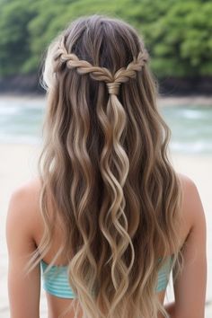 29+ Messy Hairstyles 2024 10 Cute Homecoming Hairstyles Down, Long Hair Styles For Hoco, Hair Looks Half Up Half Down, Hoco Hair Braids Half Up Half Down, Cute Blond Hairstyles, Hoco Hair 2024, Hoco Hair Styles 2024, Hair Down Hoco Hairstyles, Cute Hairstyles For Wavy Medium Hair