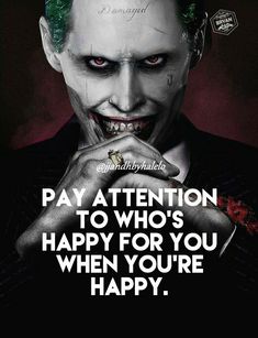 the joker from batman movie poster with caption that reads, sometimes you got a give out false information to see where the leak is