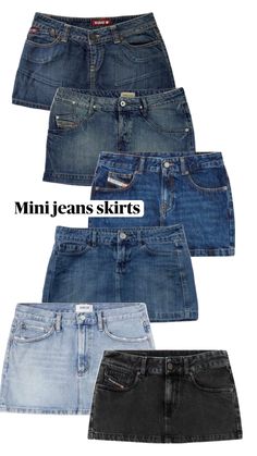 #miniskirt#minijeanskirt#skirt#jeans#jeanskirt Mini Jeans Rock, Mini Jeans Skirt Outfit, Jean Skirt With Tights, Mini Jean Skirt Outfit, Mini Denim Skirt Outfit, Jean Miniskirt, Koury Sisters, How To Make Jeans, Mini Skirt Denim