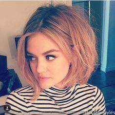 Modern Braids: Unique Updos and Styles to Try This Season Lucy Hale Hair, Short Hairstyles For Thick Hair, Short Haircut, Hair Envy, Short Hair Cuts For Women, Grey Hair, Great Hair, Short Hairstyles For Women, Hairstyles Haircuts