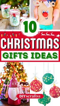 10 christmas gifts for kids to make with their own handmade ornaments and other crafts