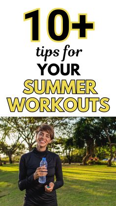 Sunshine and strength, a person getting ready to do outdoor exercises based on an article about workout routines for summer. Exercises For Strength