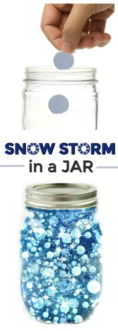 Snow Storm In A Jar, Storm In A Jar, Wallpapper Iphone, Winter Science, Kid Experiments, Cool Winter, Preschool Science, E Mc2