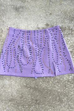 Lavender Mardi Gras Bead Skort by Queen of Sparkles - SoSis Mardi Gras Jeans, Cute Mardi Gras Outfit, Mardi Gras Outfits For Women, Queen Of Sparkles, Mardi Gras Outfits, School Spirit Shirts, Mardi Gras Beads, Back Pictures, Spirit Shirts