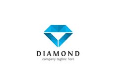 a diamond logo with the letter d on it