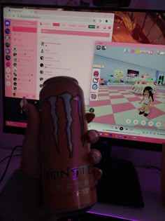 #gamer #setup #pcgaming #aesthetic #cute #hellokitty #sanrio #girly #kawaii #pink #purple #computer #roblox #monsterenergy Pink Streamer Aesthetic, Cute Gamer Aesthetic, Girly Gamer Aesthetic, Pink Gamer Girl Aesthetic, Pink Gamer Aesthetic, Girl Gamer Aesthetic, Gaming Setup Kawaii, Girly Gaming Setup, Purple Computer