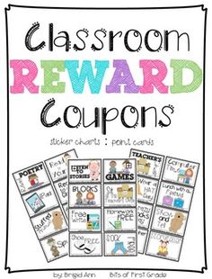 the classroom reward coup for students to use